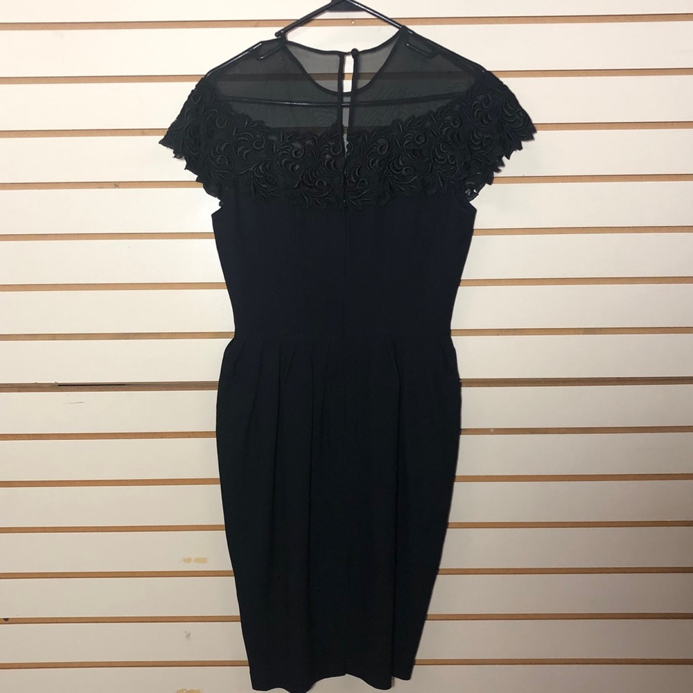 Nancy Johnson vintage black dress size 6